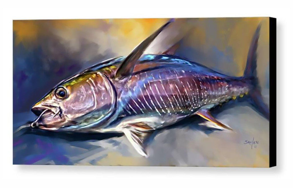 "Where's My Wasabi" Yellowfin Tuna Art